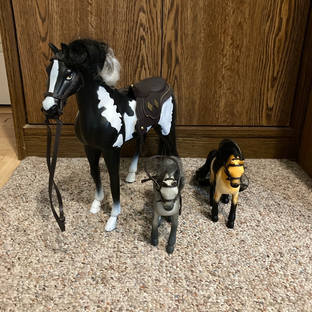 Vintage 1990s Kid Kore Shenandoah Riding Club Model Horses